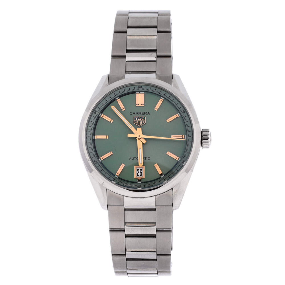 Tag Heuer 36 Carrera Calibre 7 Date Automatic Watch Stainless Steel